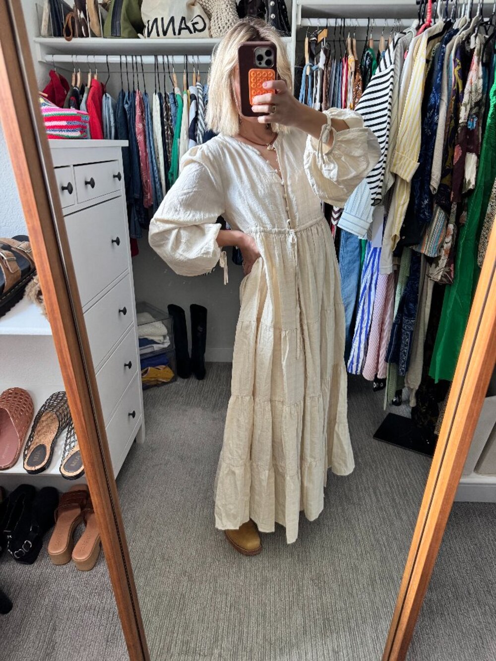 VRG GRL BOHO MAXI